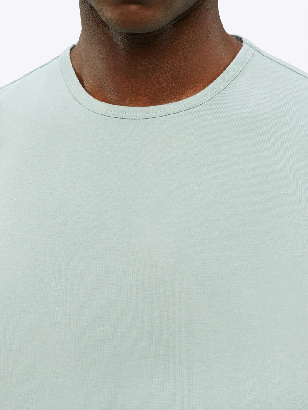 AO Split-Hem Tee | Amalfi Blue Signature-fit PYCA Pro®