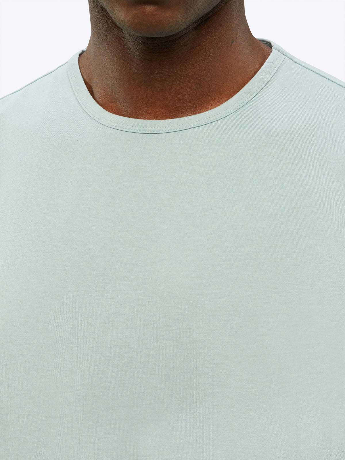 AO Split-Hem Tee | Amalfi Blue Signature-fit PYCA Pro®