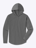 AO Long Sleeve Hooded Curve-Hem | Steel Signature-fit PYCA Pro®