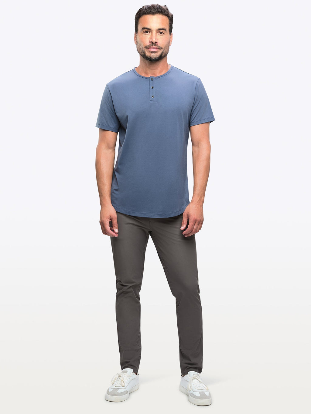 AO Henley Curve-Hem | Atlantic Signature-fit PYCA Pro®