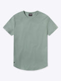 AO Curve-Hem Tee | Basil Signature-fit PYCA Pro®