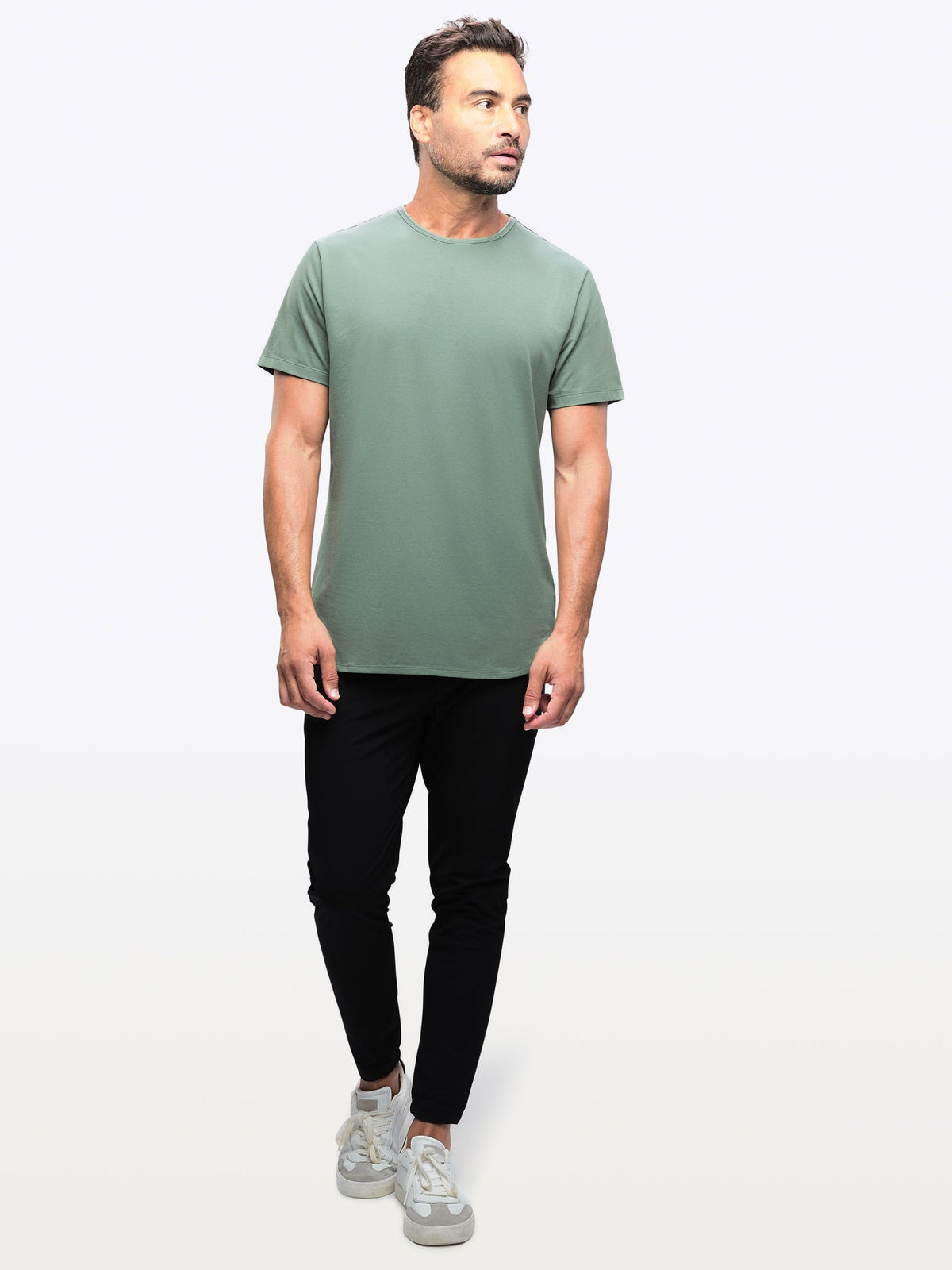AO Elongated Tee | Basil Signature-fit PYCA Pro®