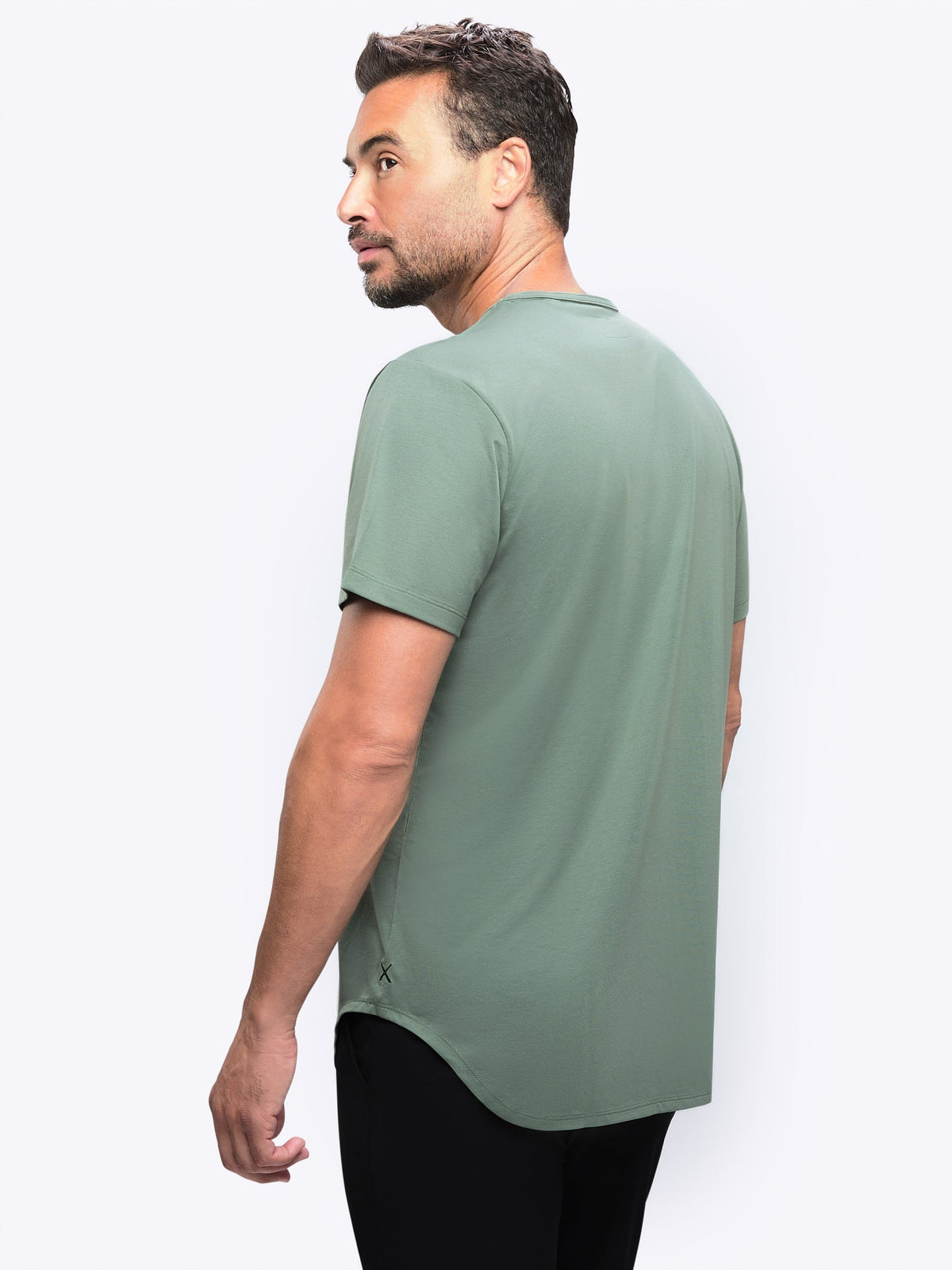 AO Elongated Tee | Basil Signature-fit PYCA Pro®