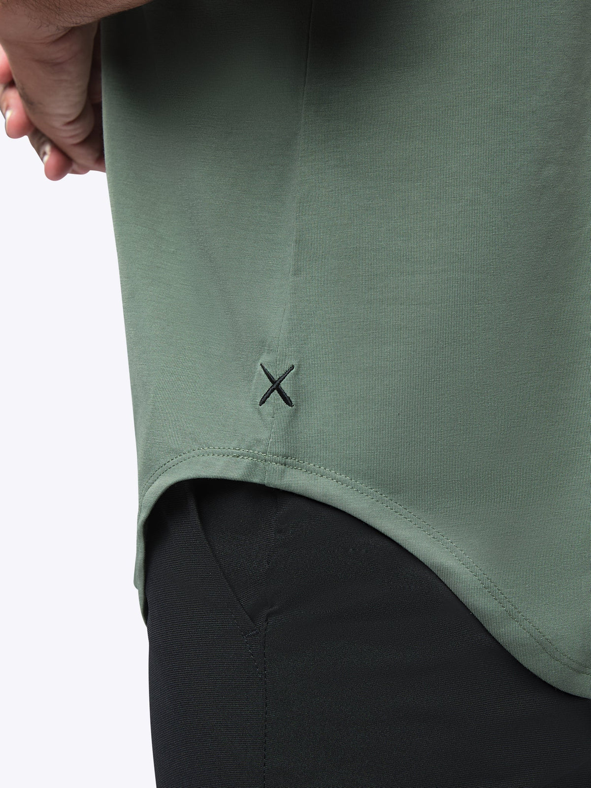 AO Elongated Tee | Basil Signature-fit PYCA Pro®