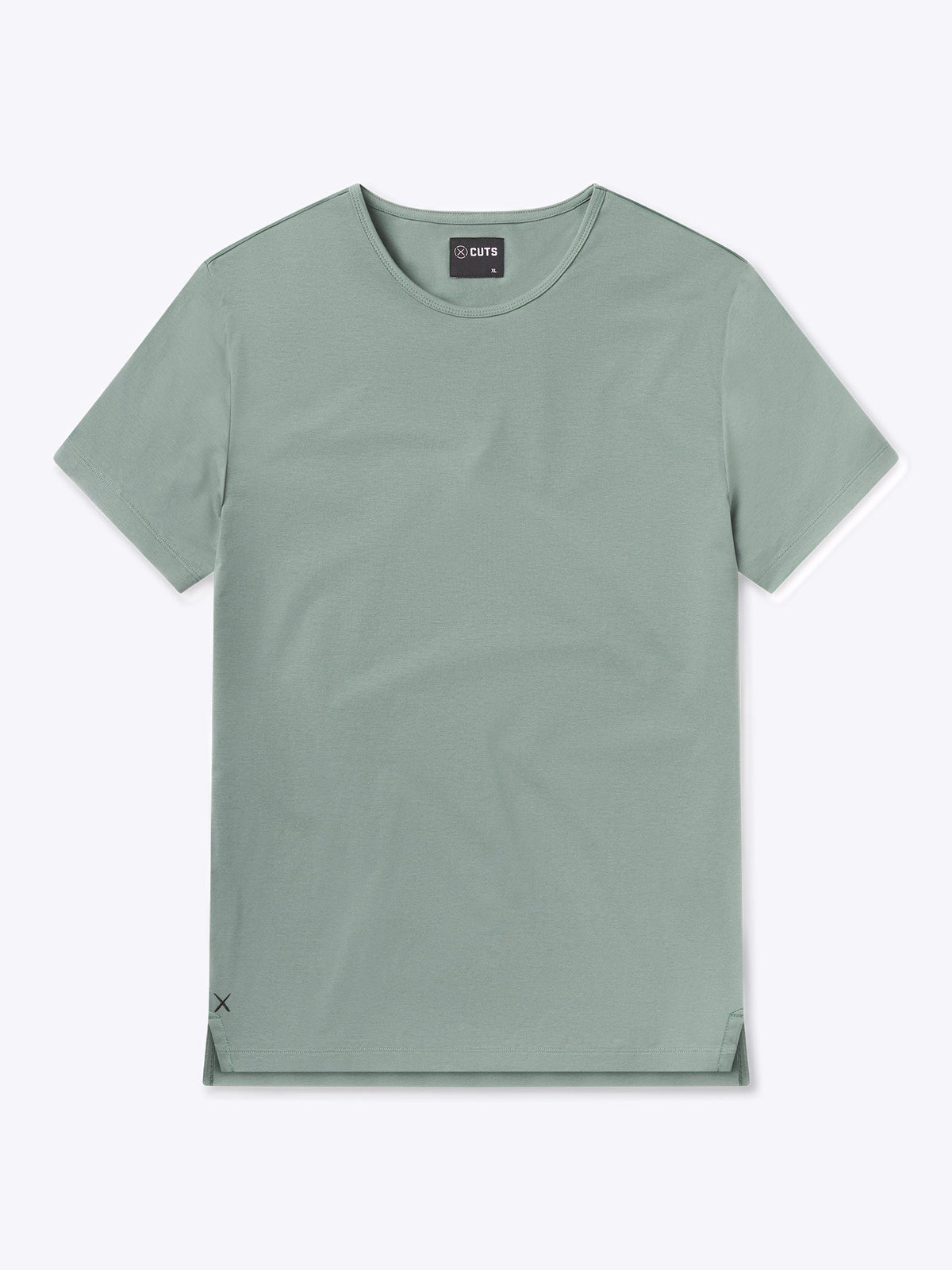 AO Split-Hem Tee | Basil Signature-fit PYCA Pro®