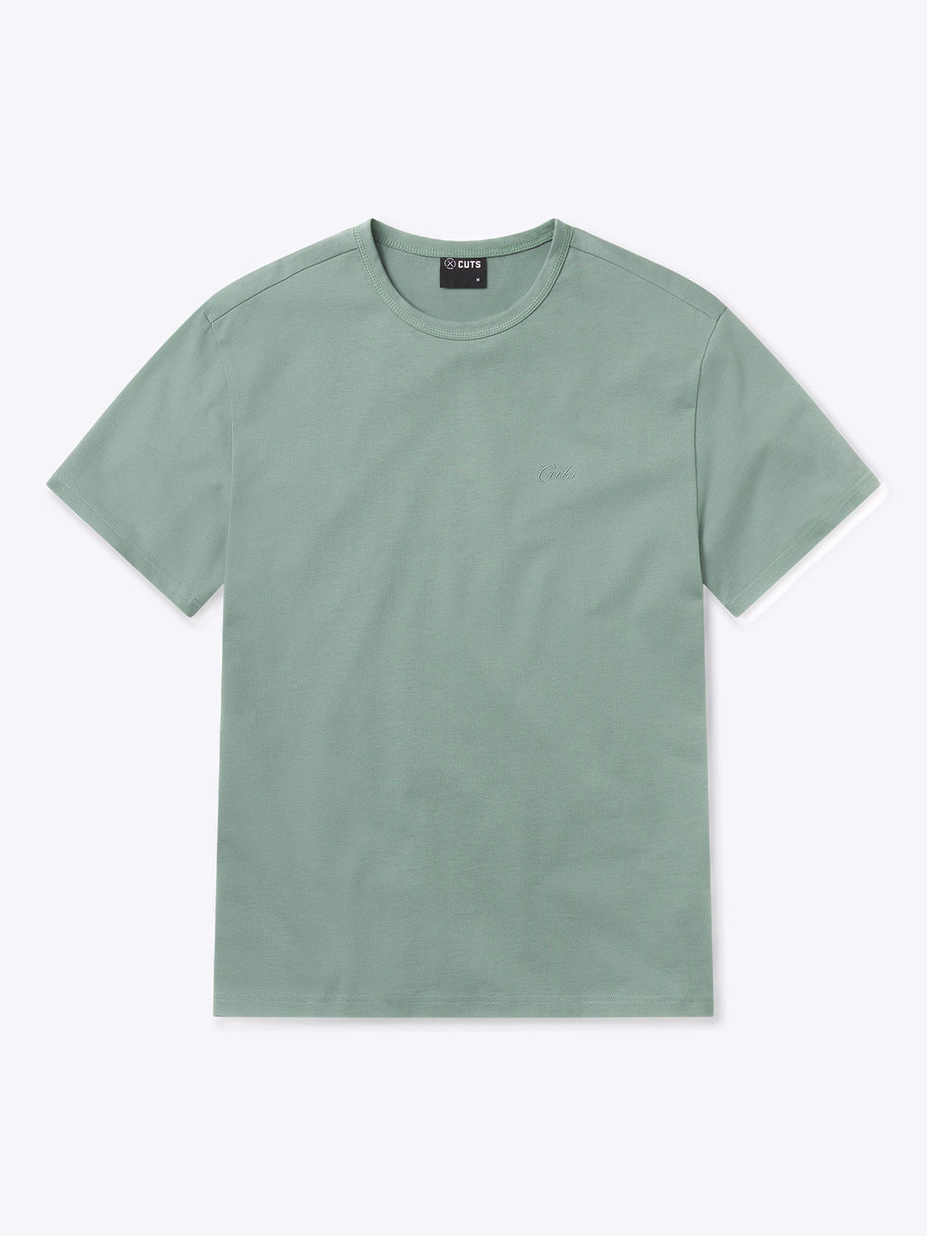 Script Overtime Oversized Tee | Basil Relaxed-Fit