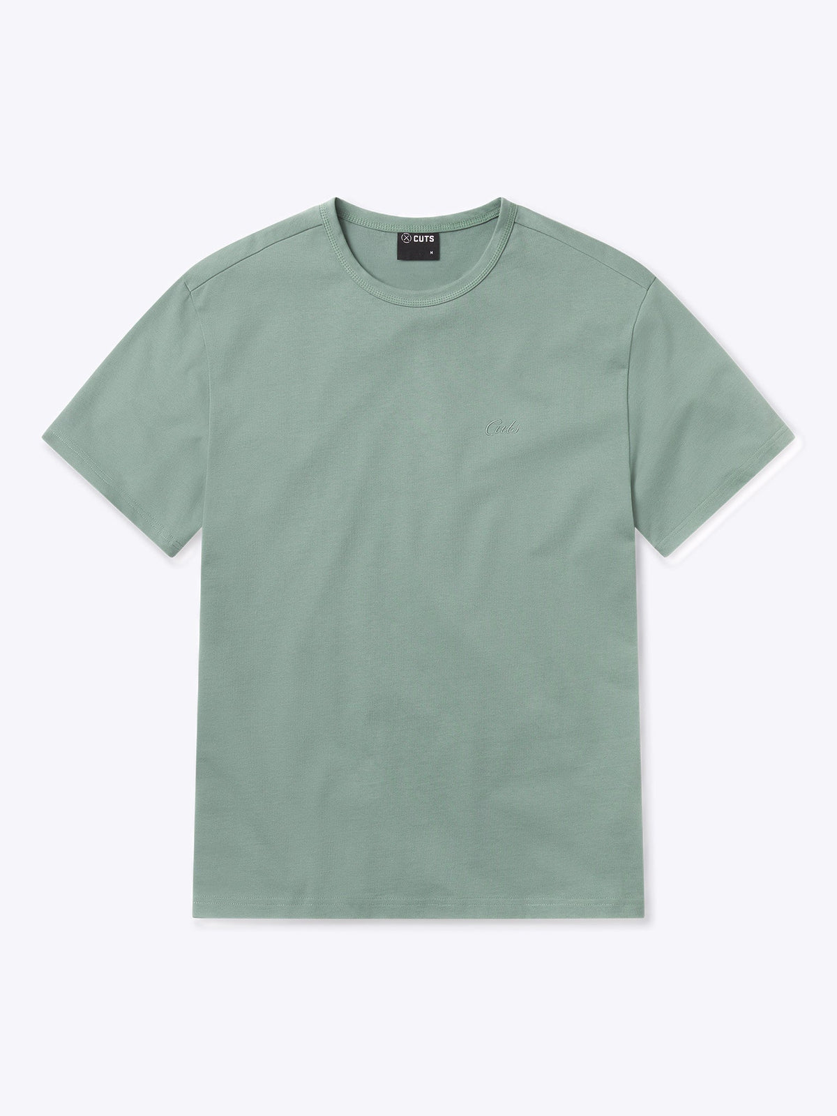 Script Overtime Oversized Tee | Basil Relaxed-Fit