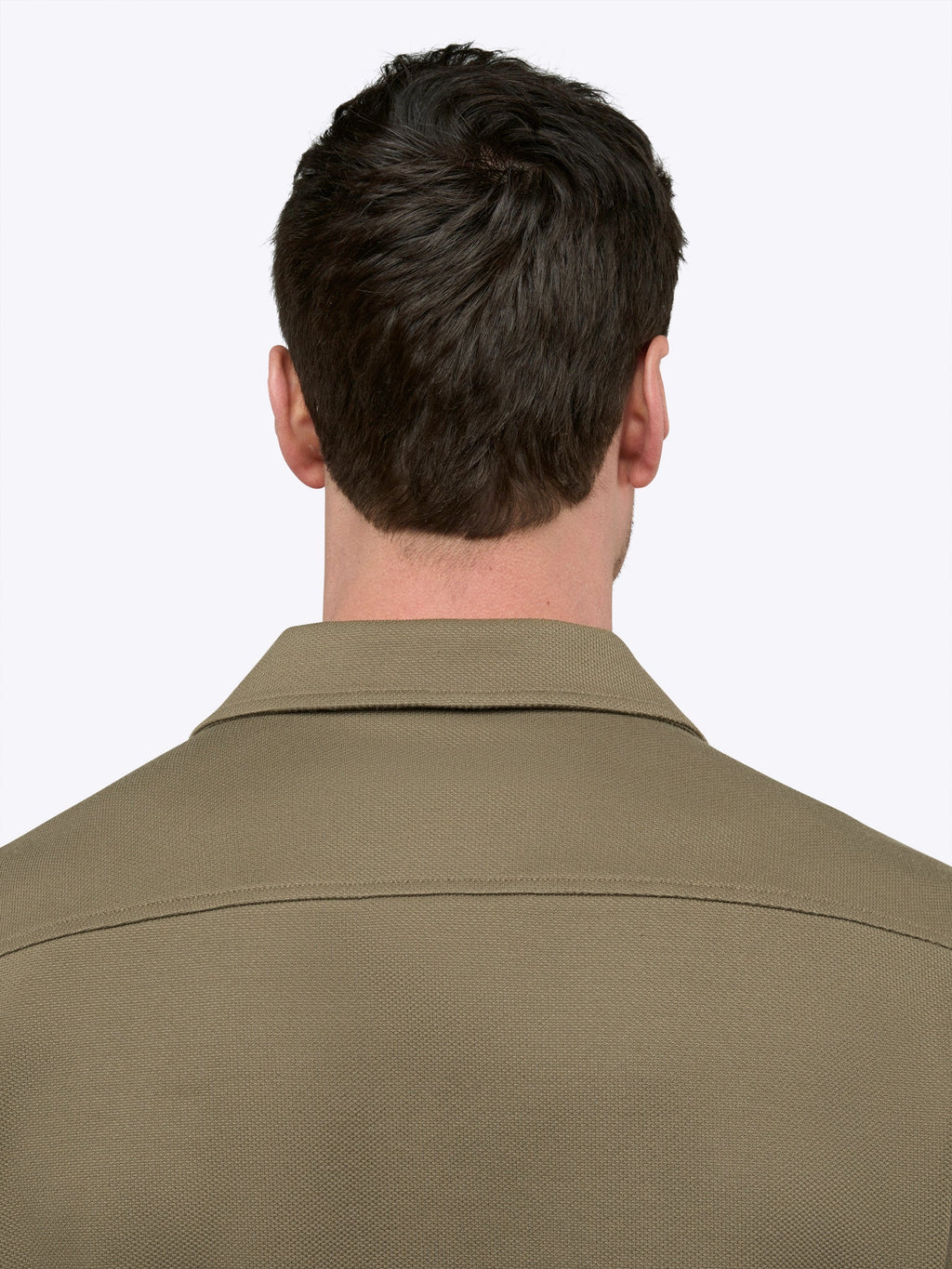 Elevate Pique Button Up | Bay Leaf Classic-fit