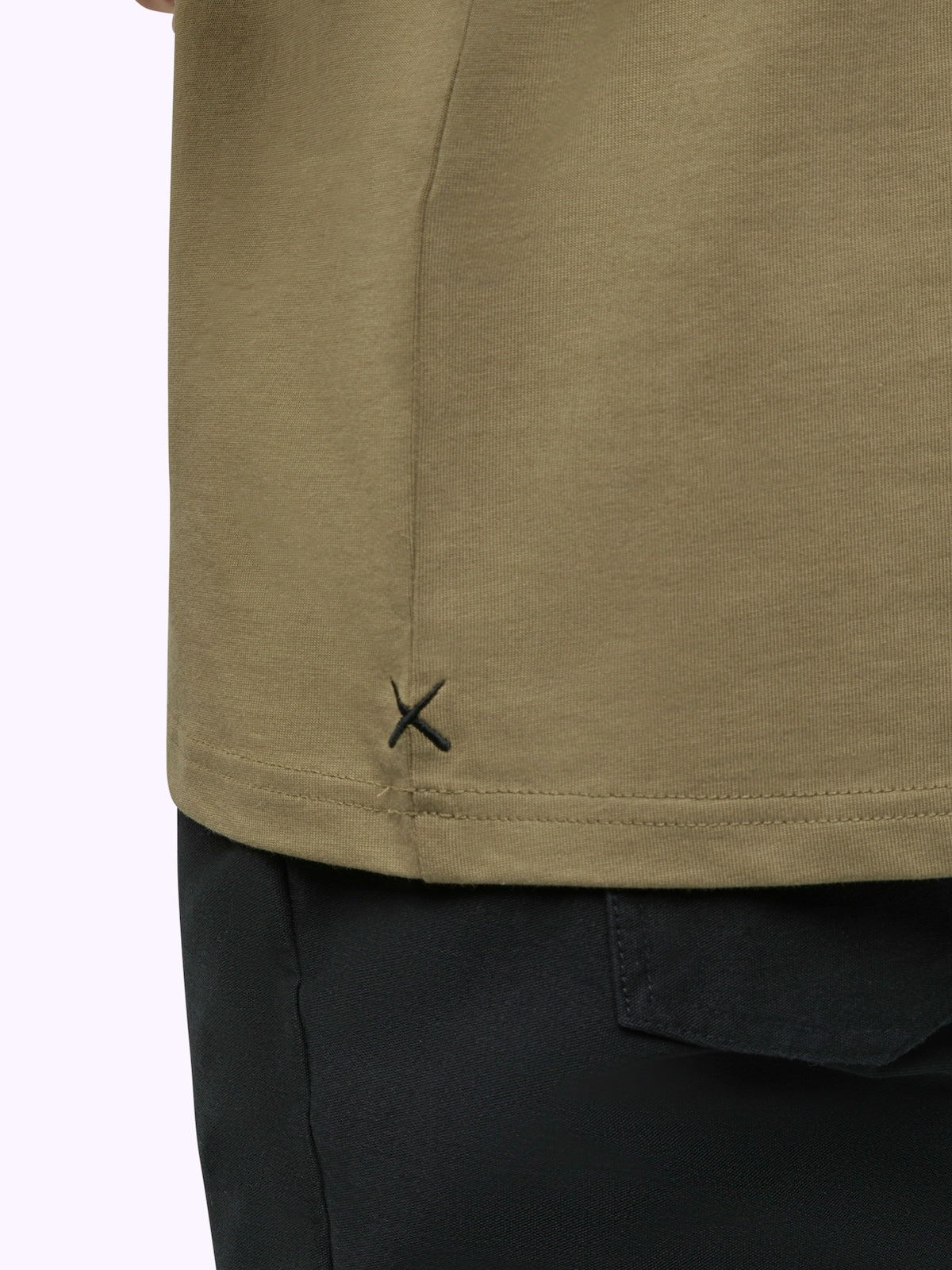 Overtime Oversized Tee | Bay Leaf Relaxed-Fit