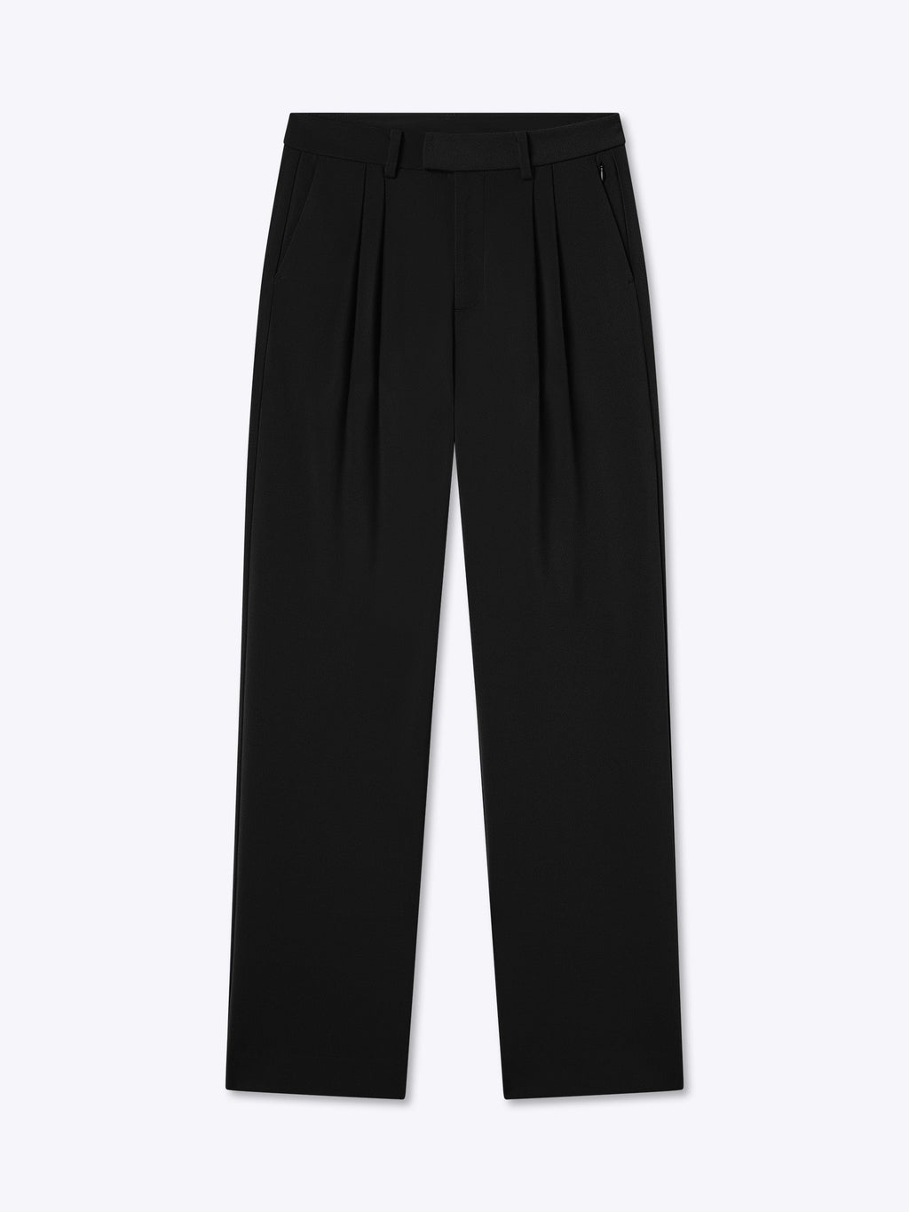 Essential Pant | Black Relaxed-fit