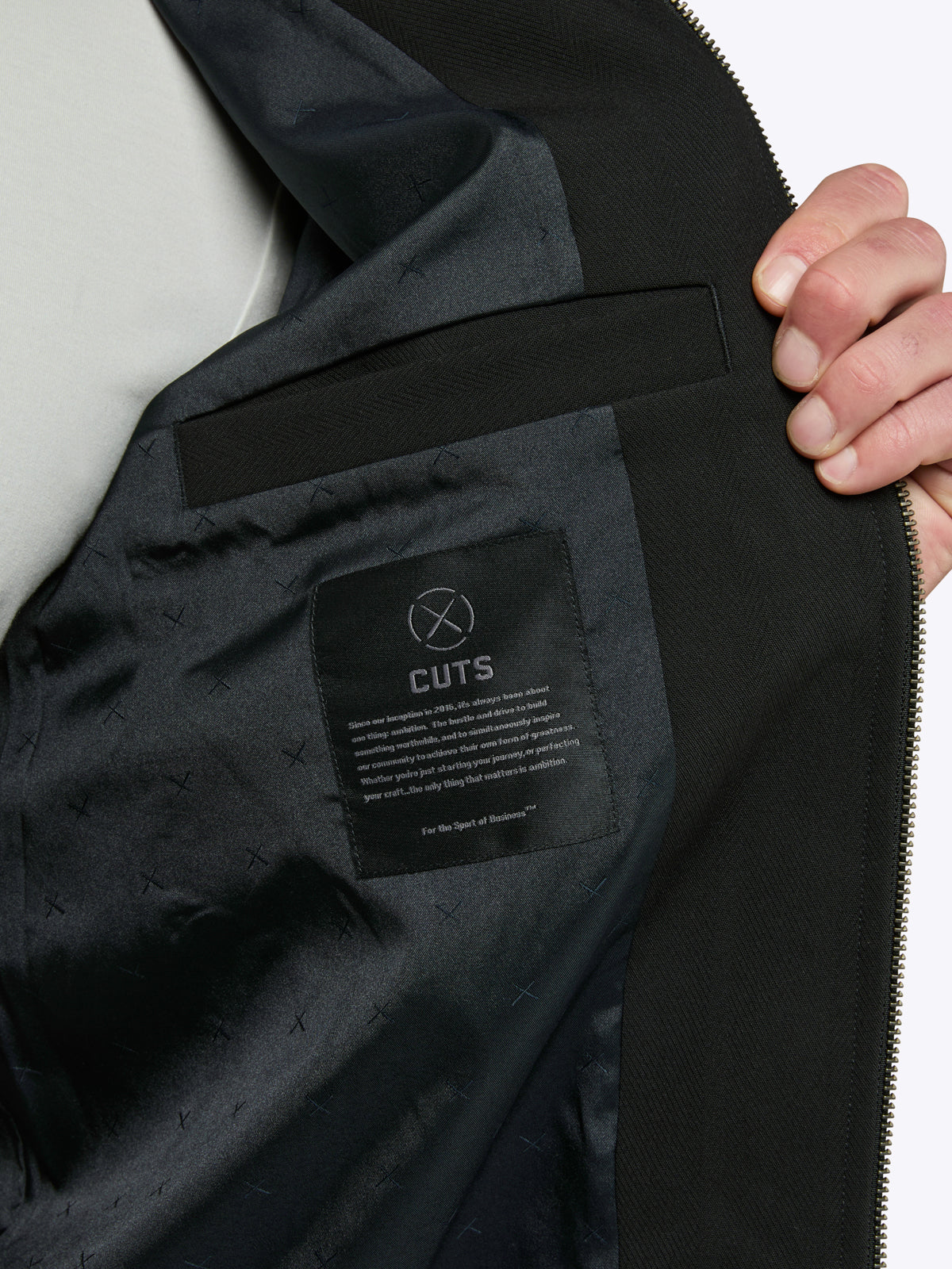 Buckingham Bomber | Black Signature-Fit