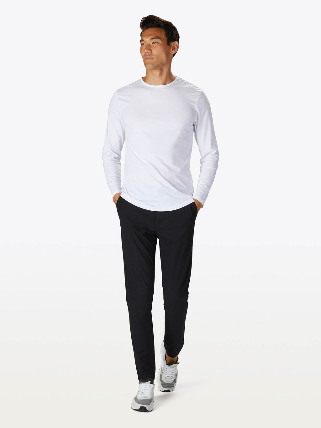 AO Jogger Pant Tall | Black Slim-fit Versaknit®