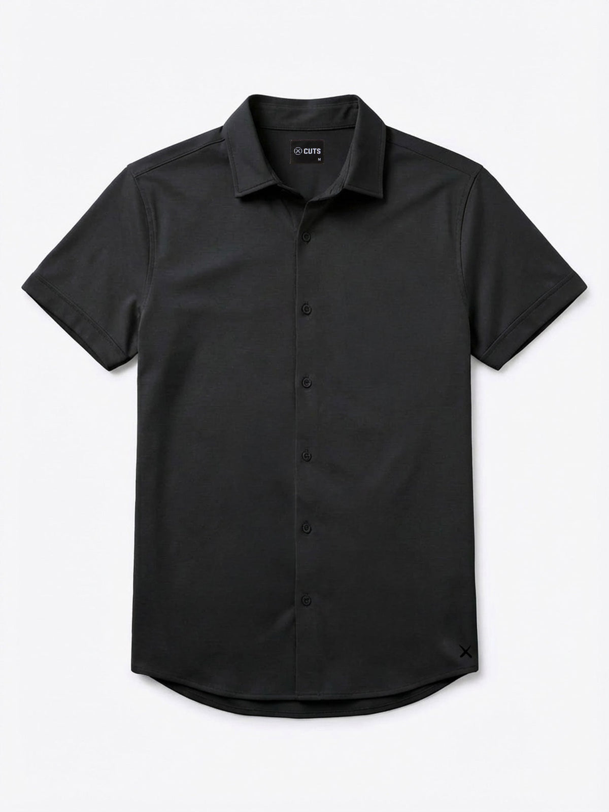 AO Button Up | Black Signature-Fit PYCA Pro®