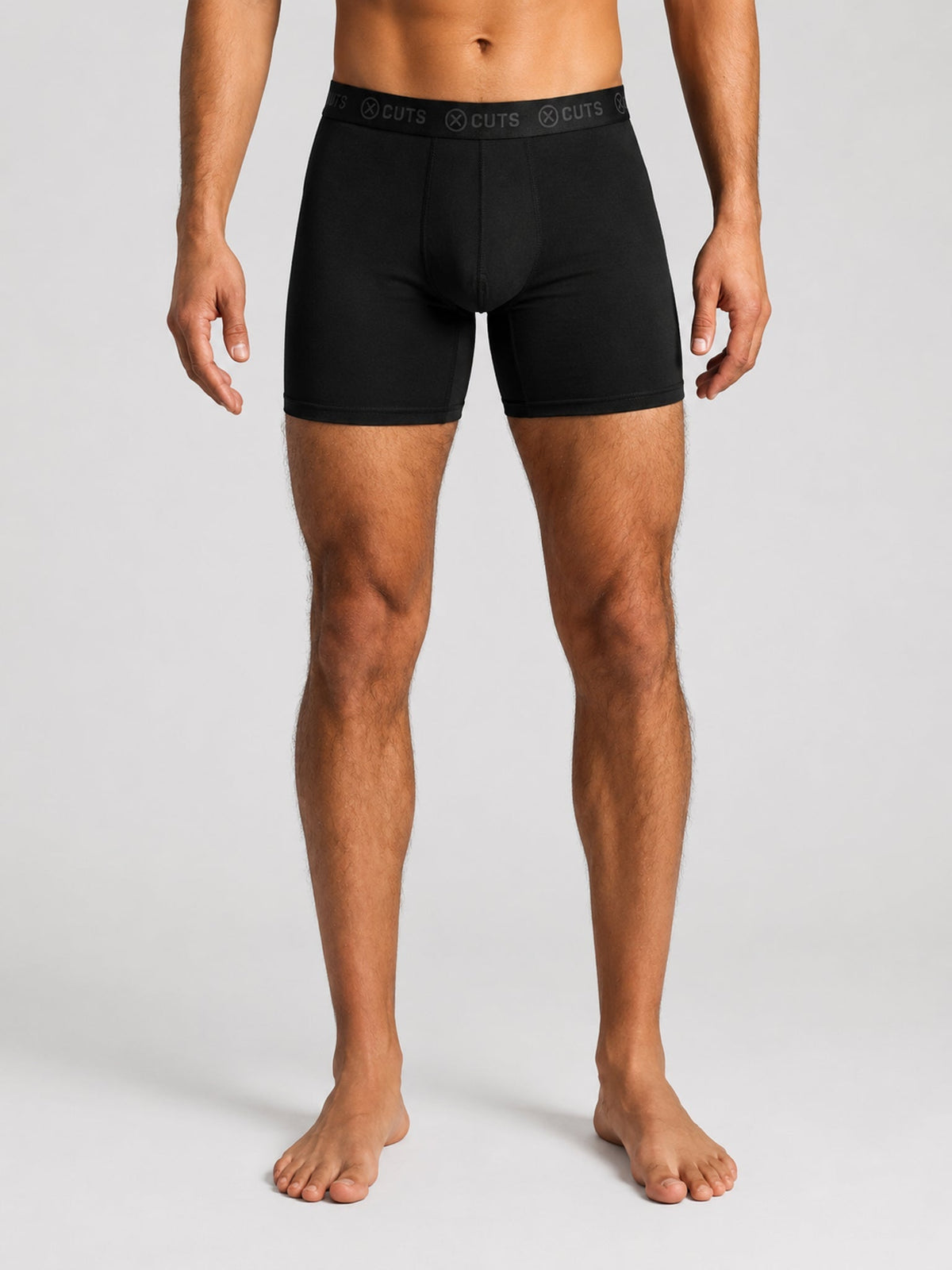 Organic Cotton Boxer Brief 6-Pack | Black