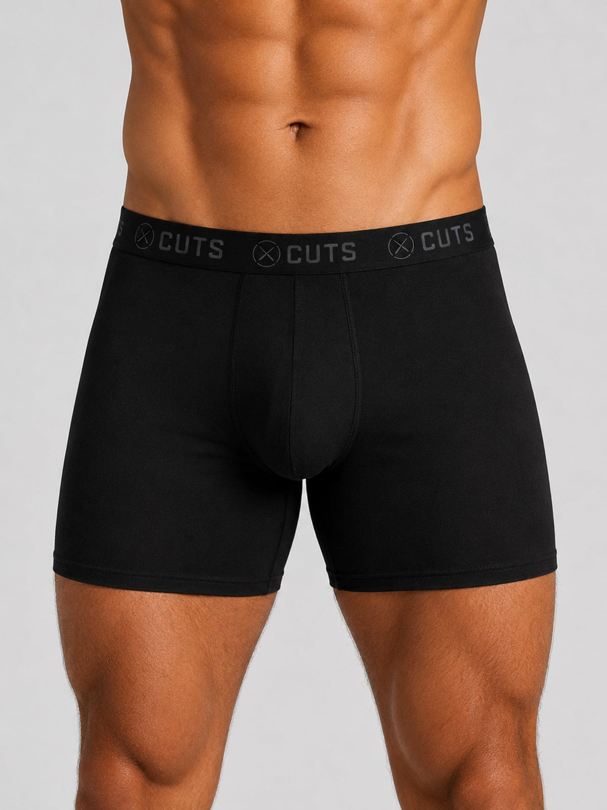 Organic Cotton Boxer Brief 3-Pack | Black