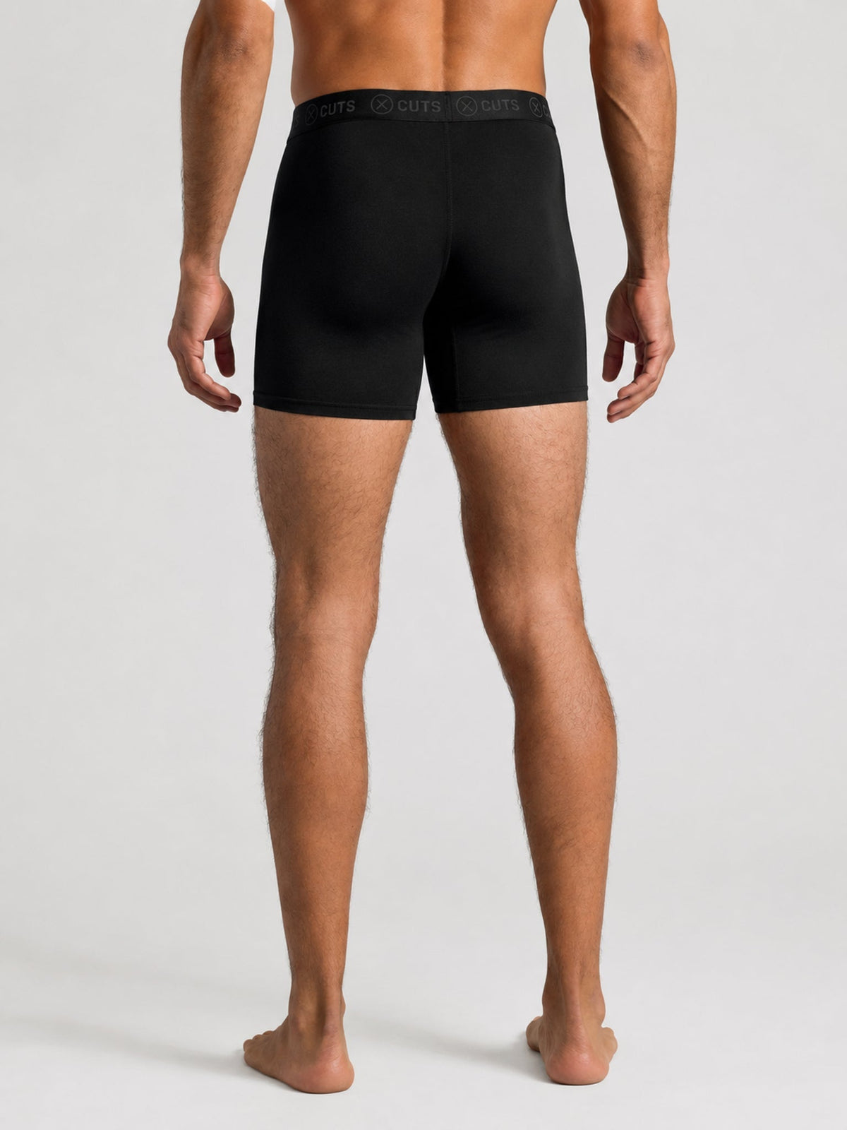 Organic Cotton Boxer Brief 6-Pack | Black
