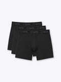 Organic Cotton Boxer Brief 3-Pack | Black