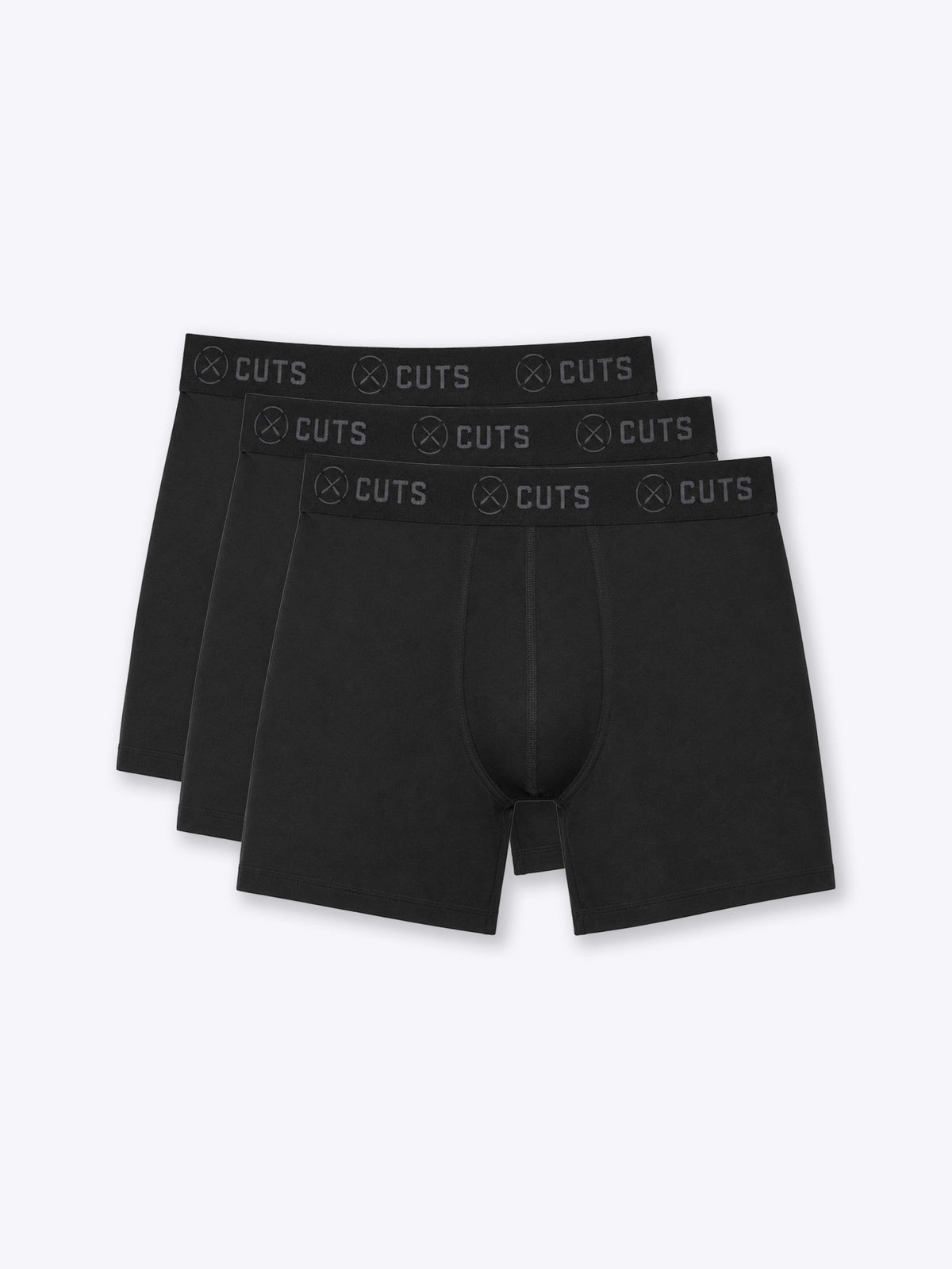 Organic Cotton Boxer Brief 3-Pack | Black