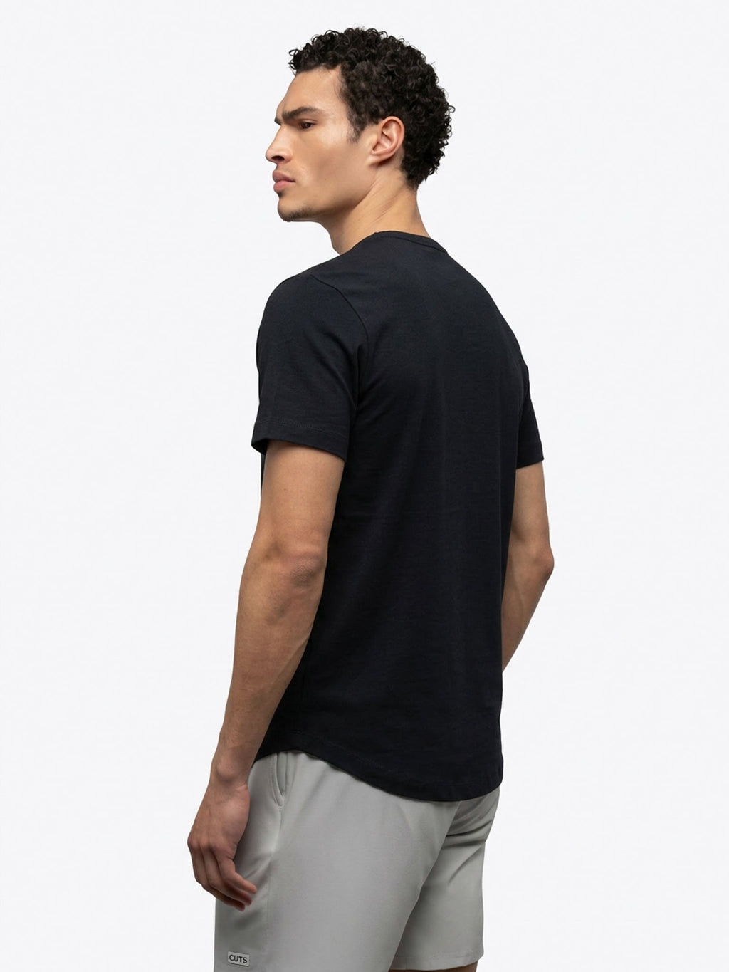 Crossover Active Tee | Black Signature-Fit