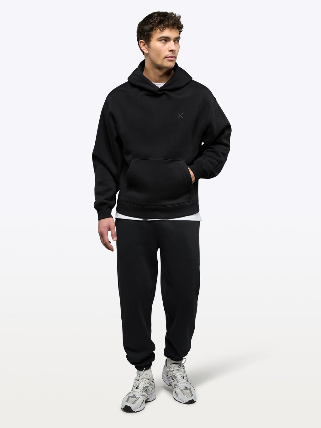 Divine Fleece Hoodie | Black Classic-fit