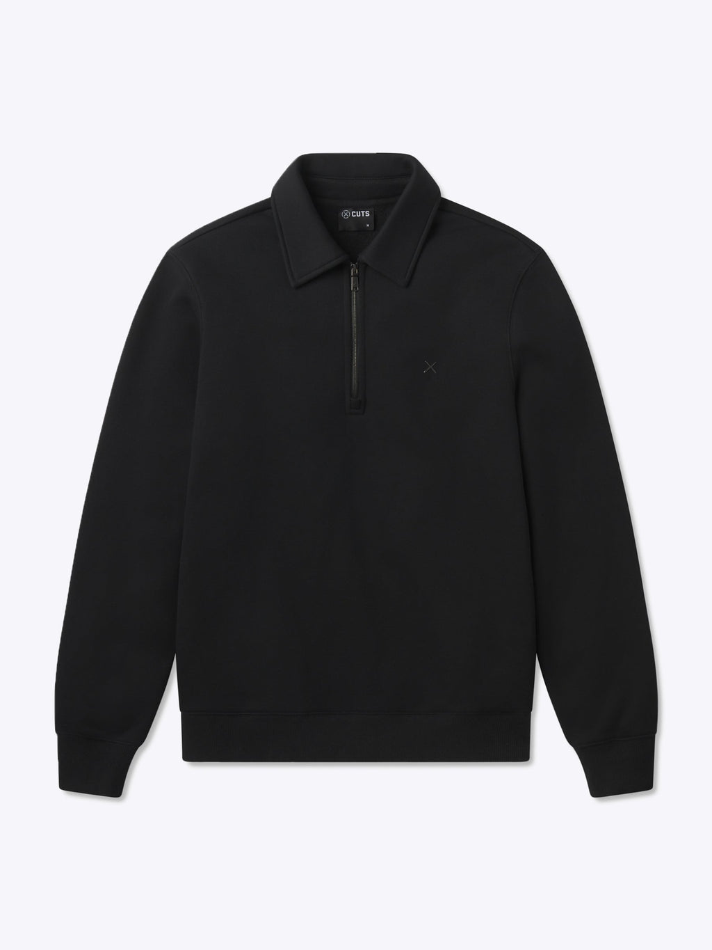 Divine Fleece Q-Zip | Black Classic-fit