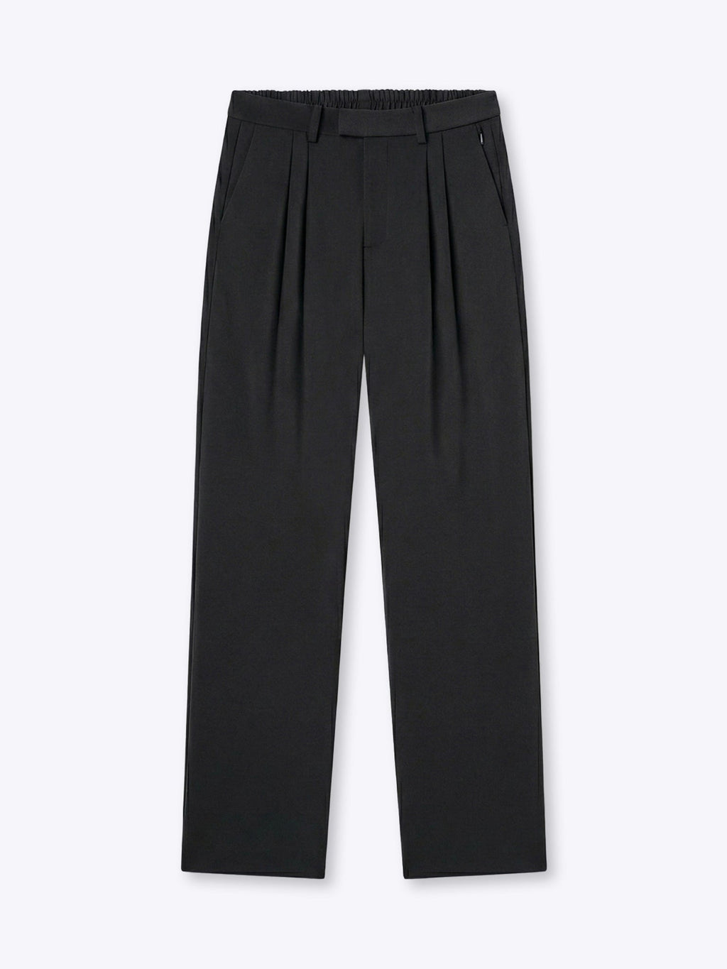 Essential Pant | Black Relaxed-fit