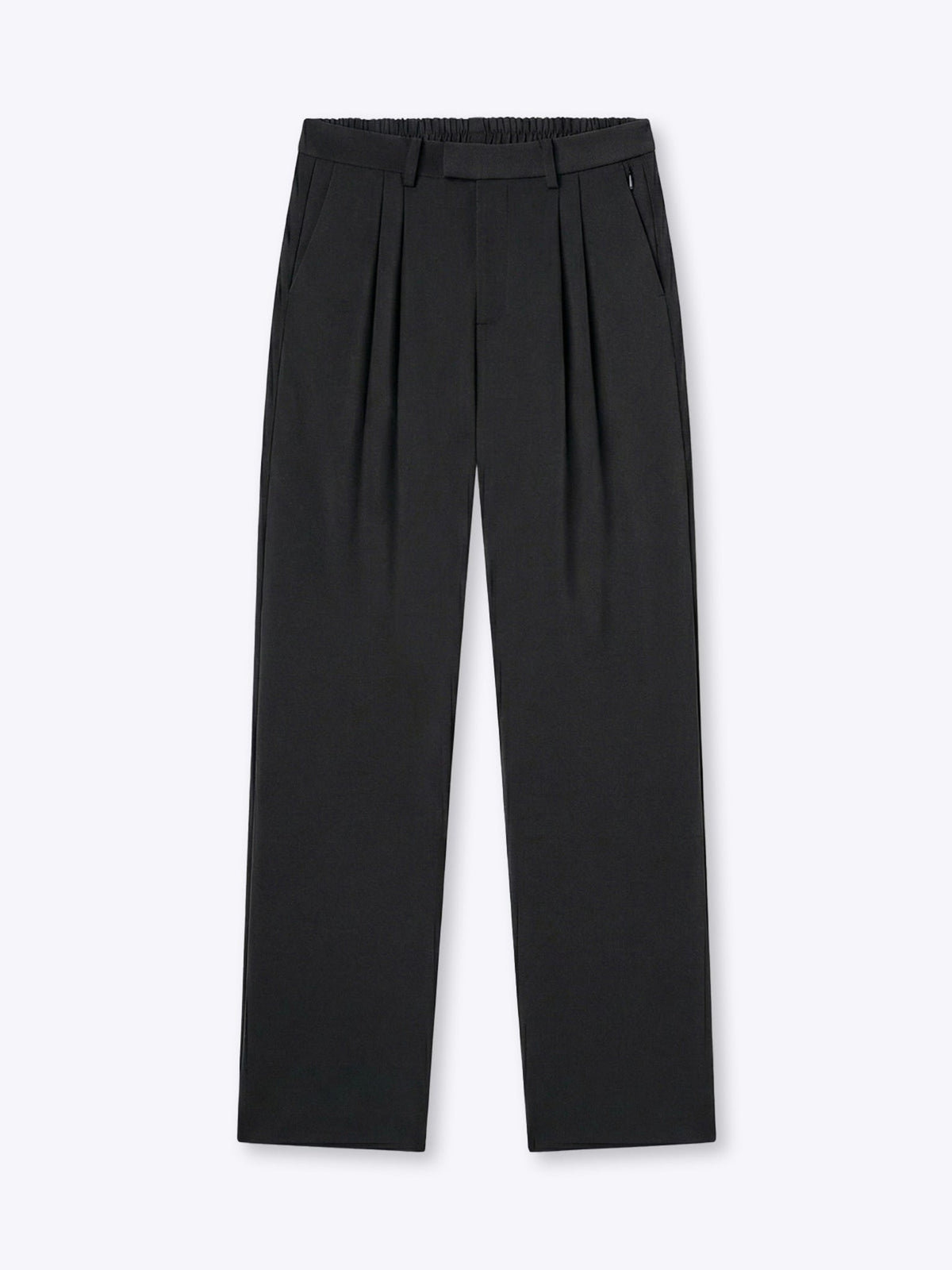 Essential Pant | Black Relaxed-fit