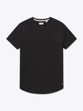 Featherlight Pima Tee | Black Signature-Fit