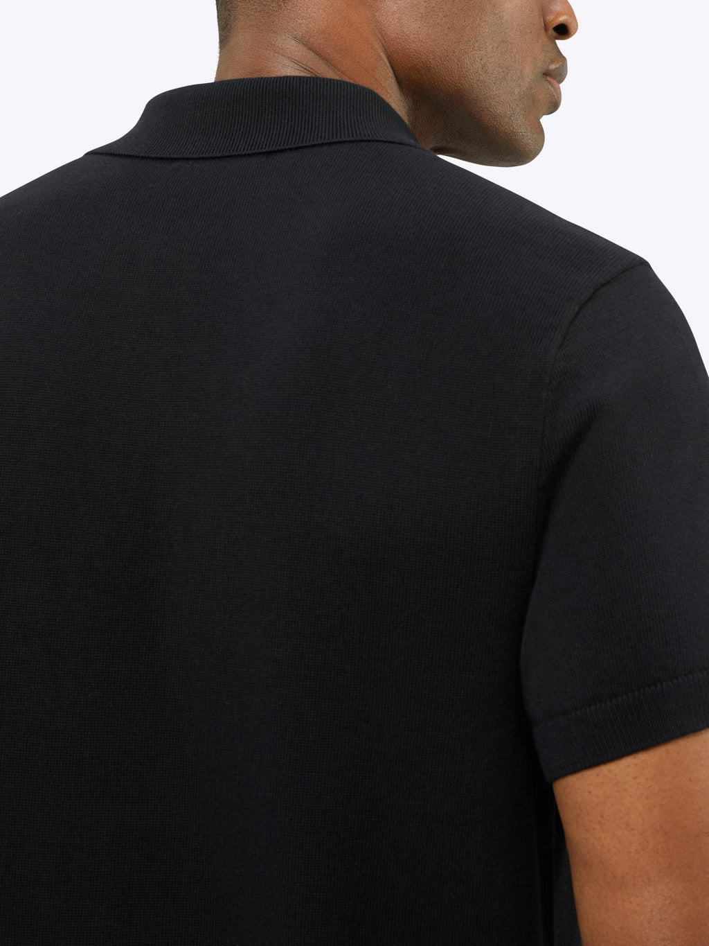 Hyperknit Polo | Black Classic-Fit