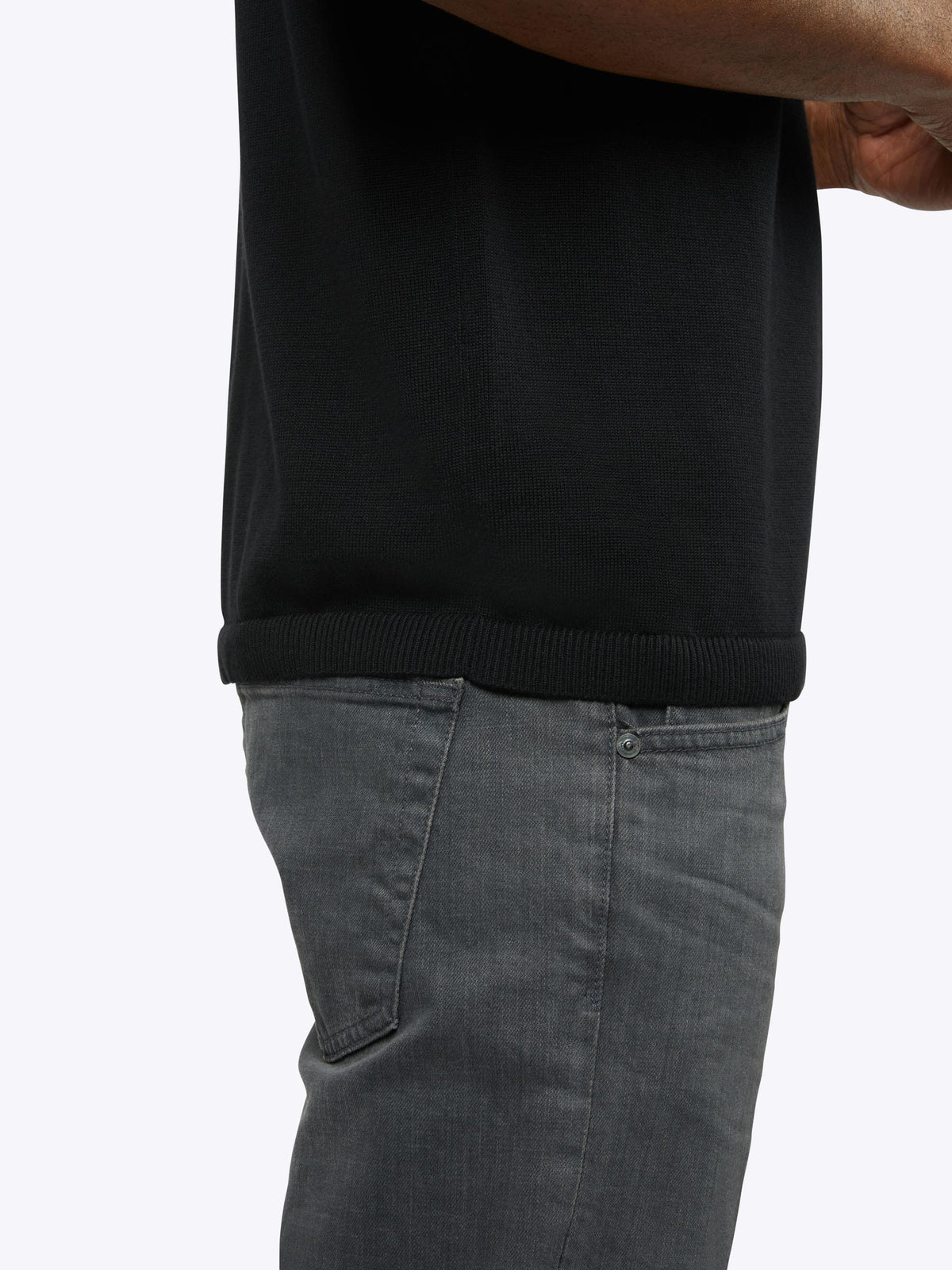Hyperknit Polo | Black Classic-Fit