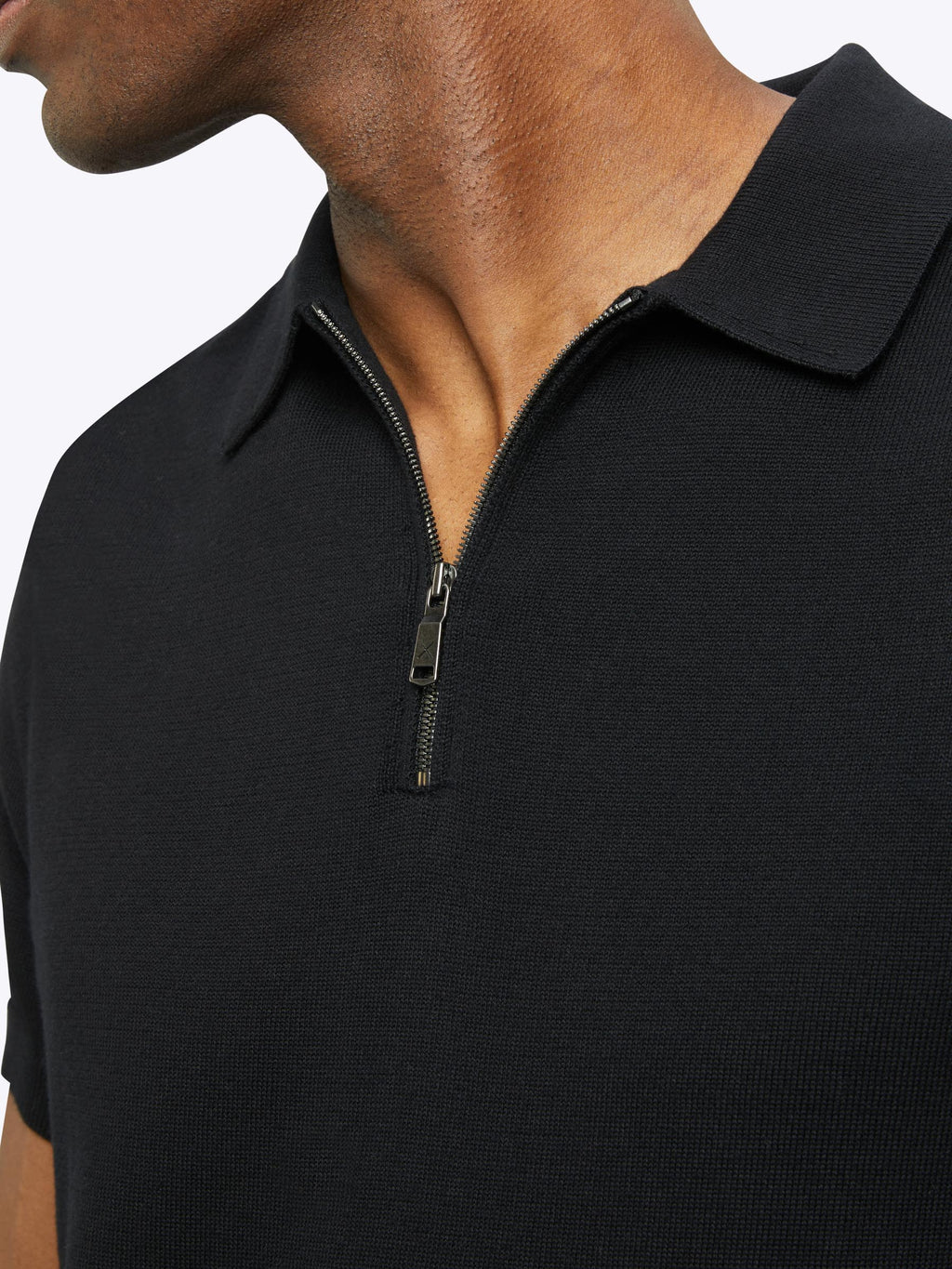 Hyperknit Polo | Black Classic-Fit