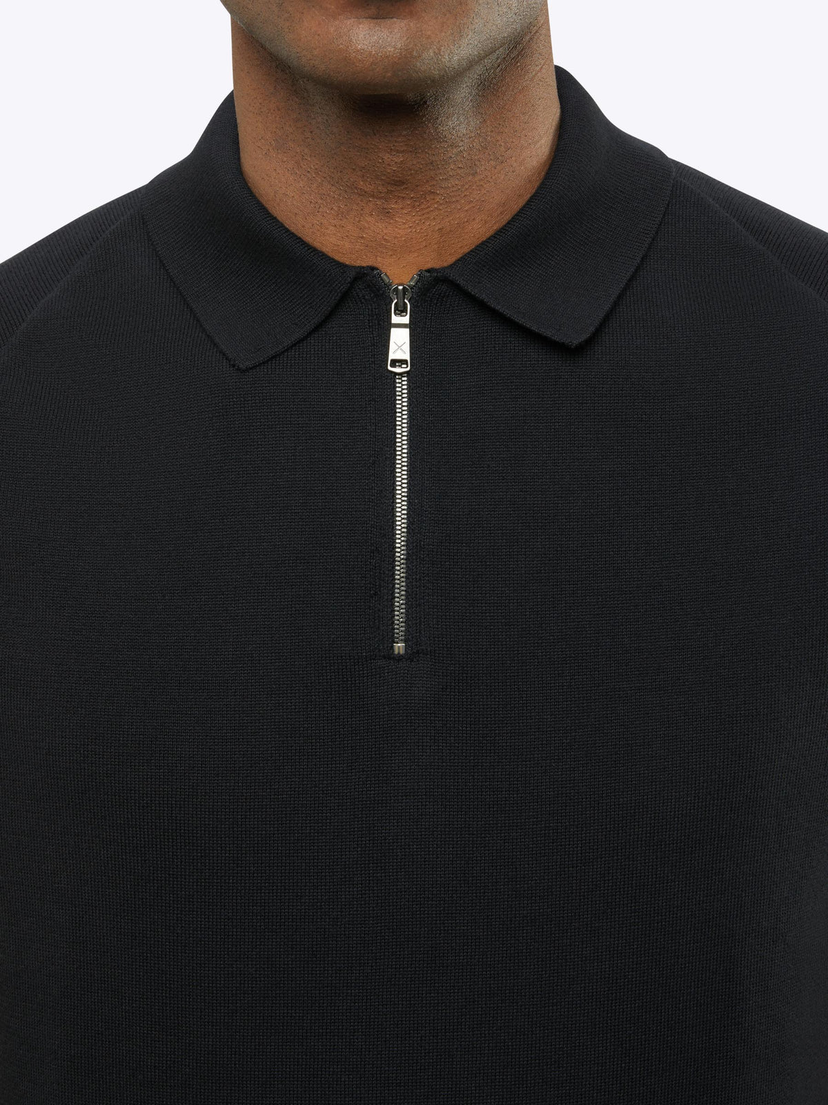 Hyperknit Polo | Black Classic-Fit