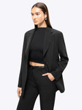 Muse Blazer | Black Classic-Fit