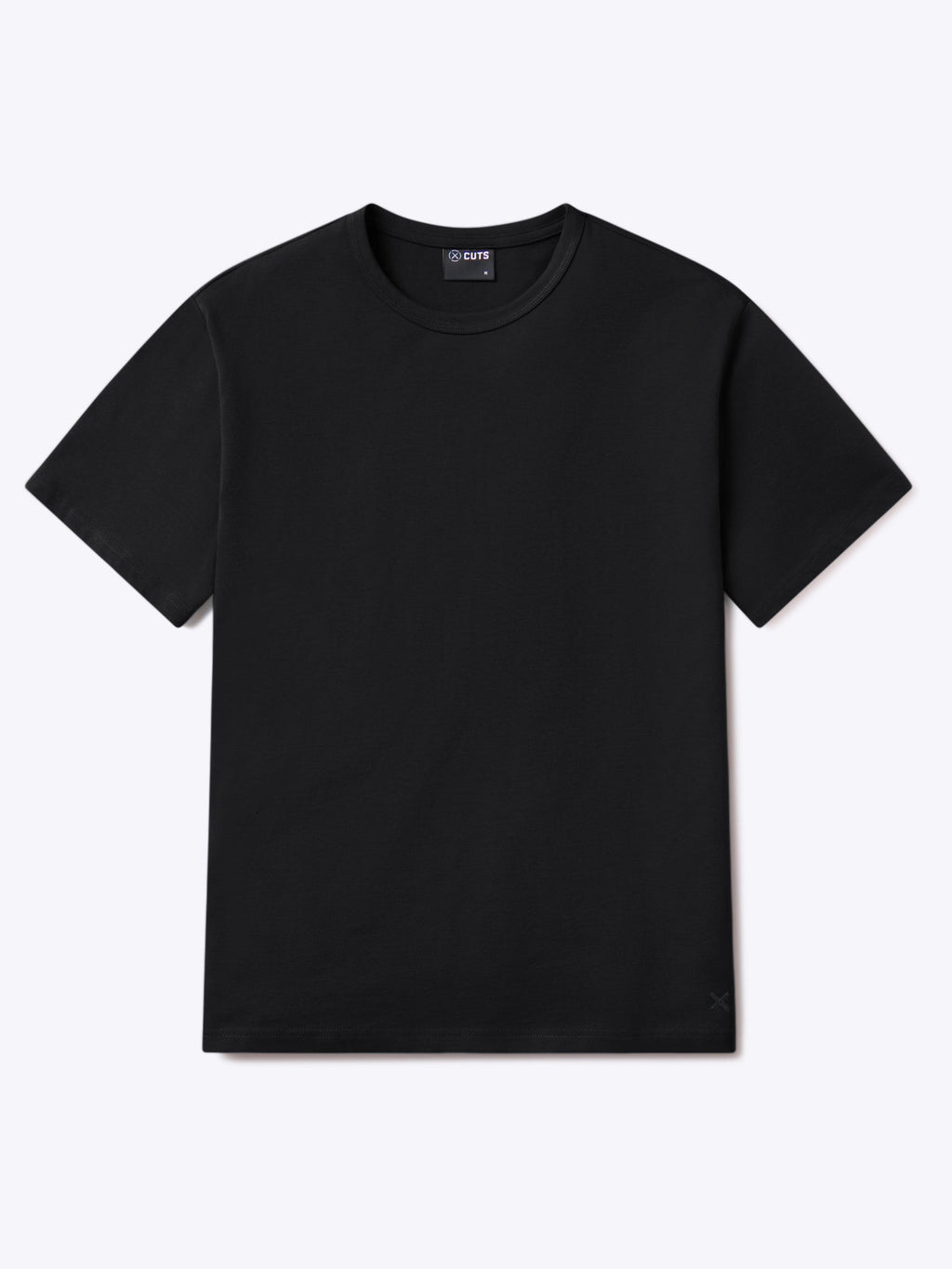 Overtime Oversized Tee | Black Relaxed-Fit