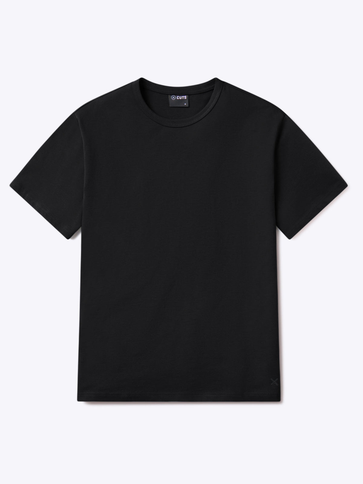 Overtime Oversized Tee | Black Relaxed-Fit