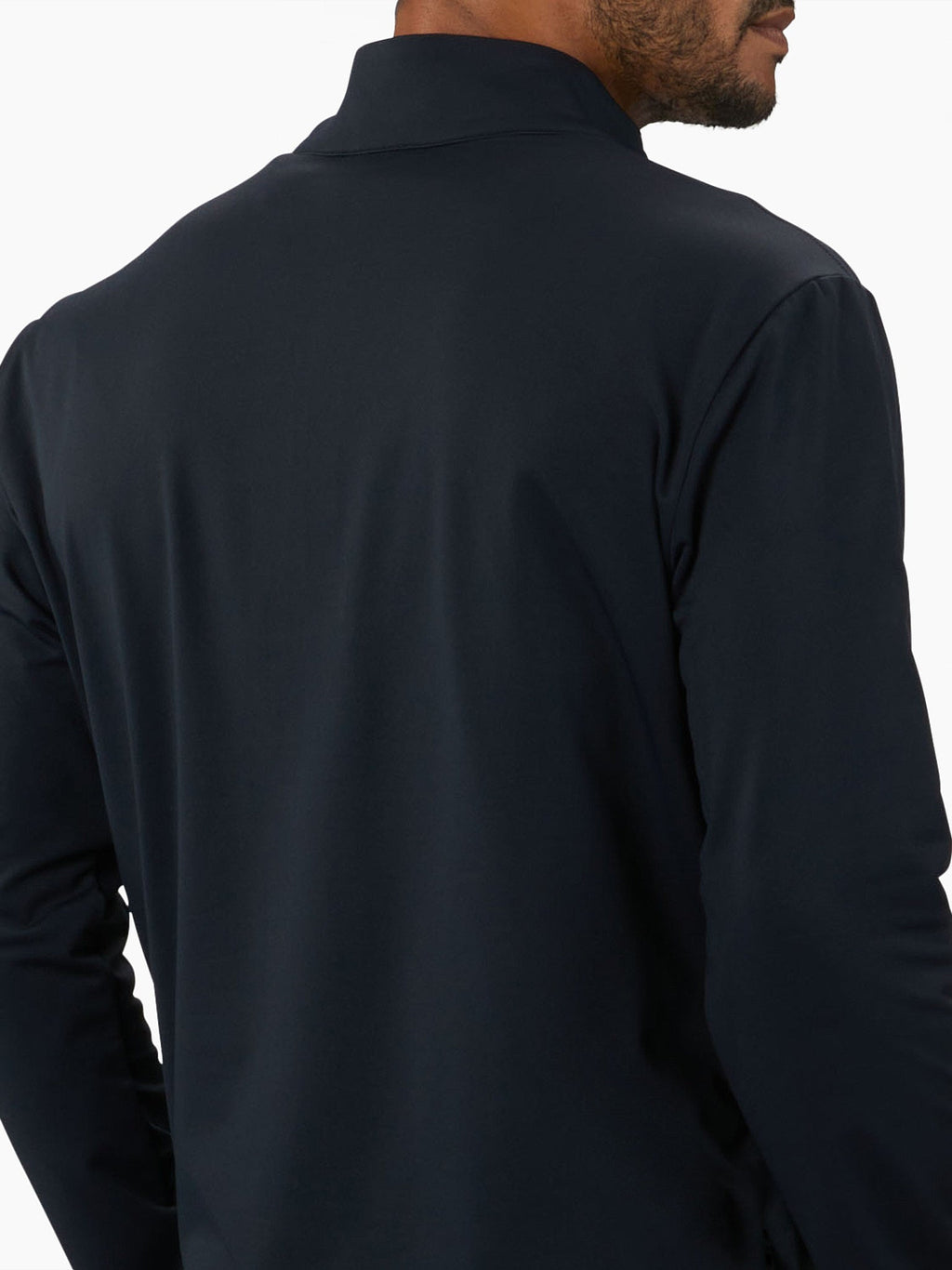 Crossover Fleece Q-Zip | Black Signature-Fit
