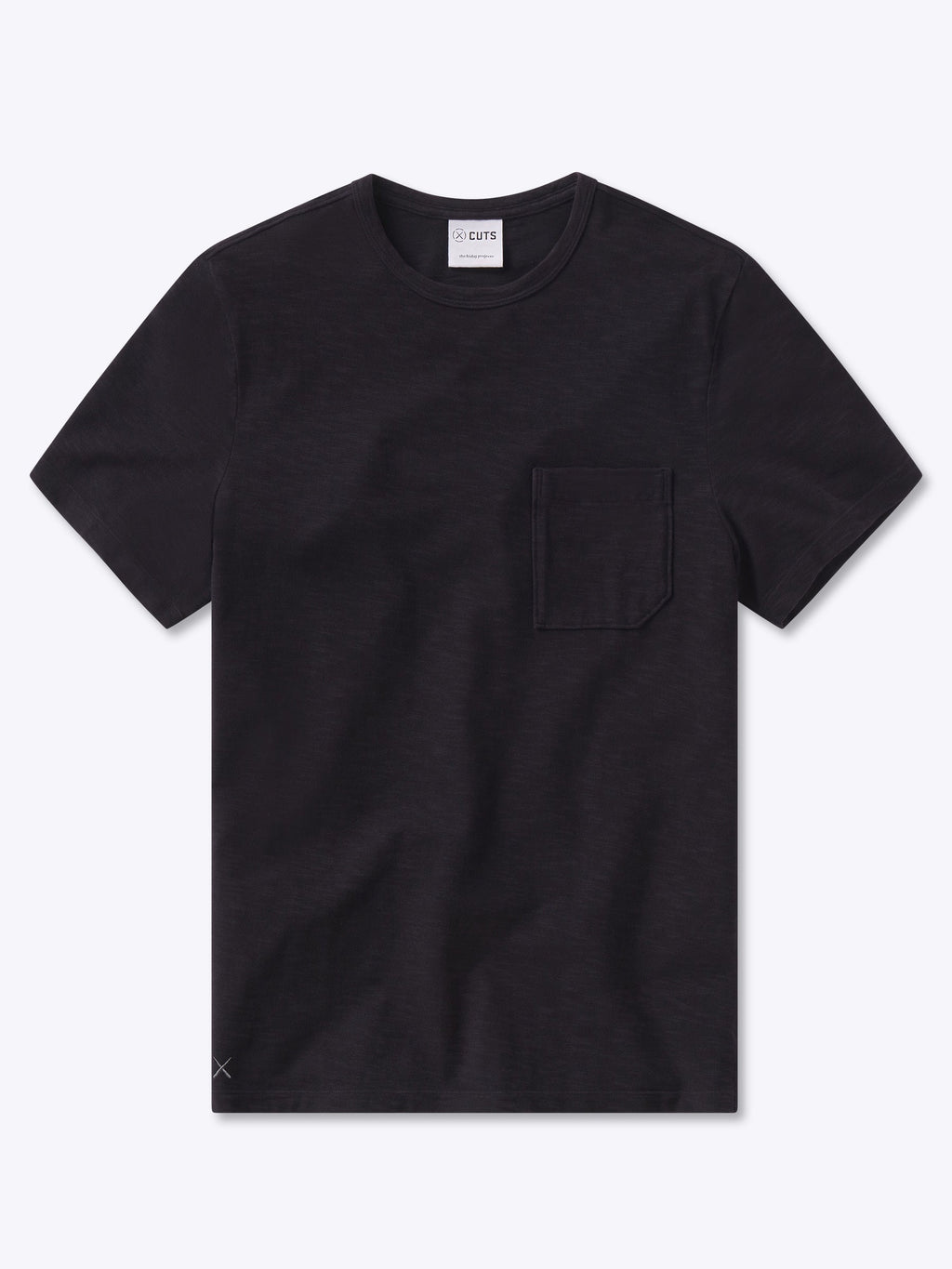 Riva Slub Tee | Black Classic-Fit