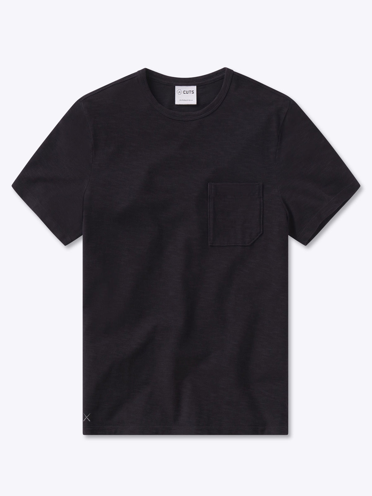 Riva Slub Tee | Black Classic-Fit