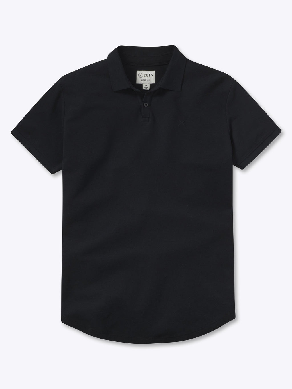 Universal Prestige Polo | Black Classic-fit Pima Cotton