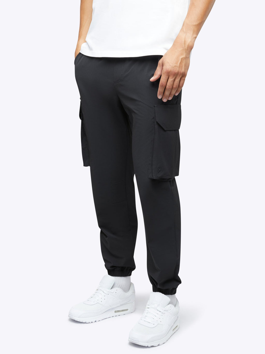 Traverse Cargo Jogger | Black Slim-Fit