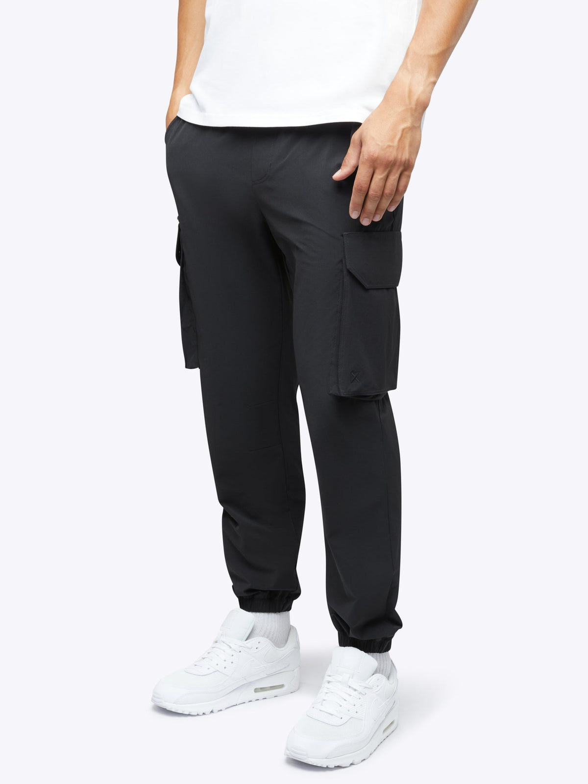 Traverse Cargo Jogger | Black Slim-Fit