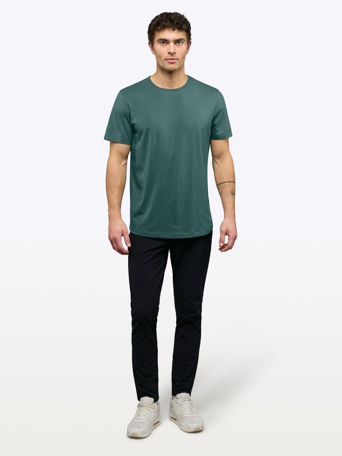 AO Curve-Hem Tee | Blue Spruce Signature-Fit PYCA Pro®