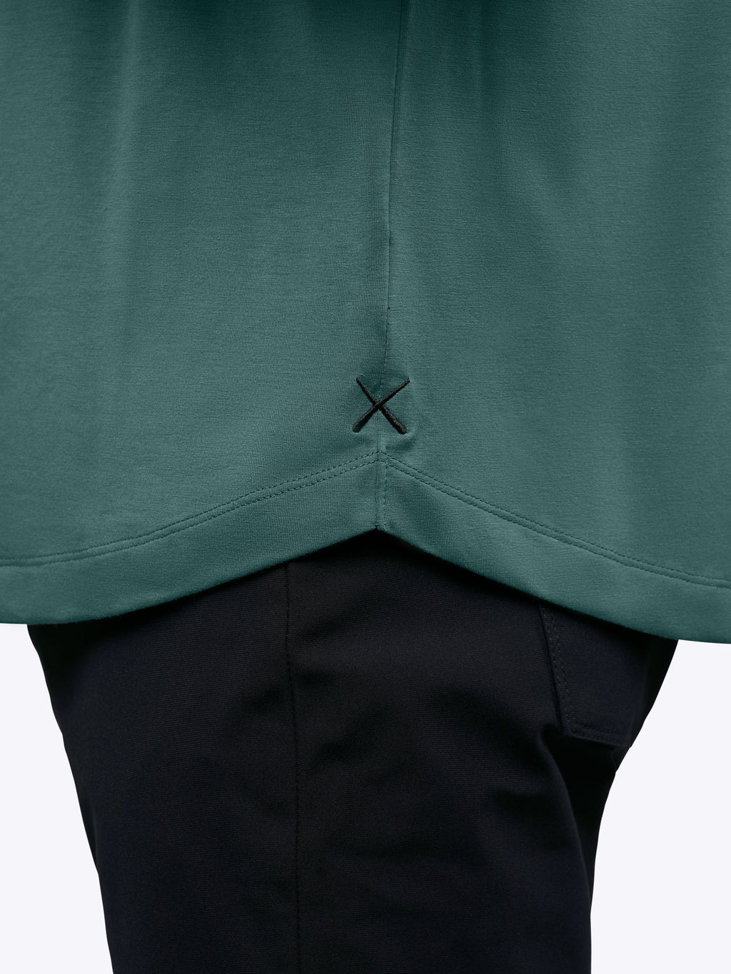 AO Curve-Hem Tee | Blue Spruce Signature-Fit PYCA Pro®