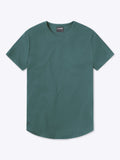 AO Curve-Hem Tee | Blue Spruce Signature-Fit PYCA Pro®