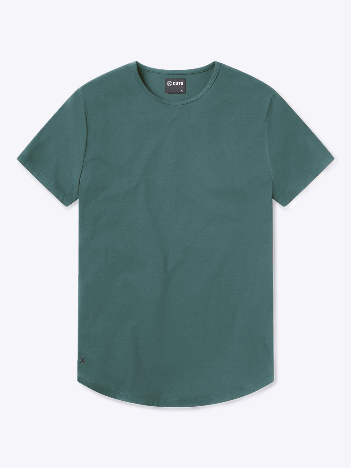 AO Curve-Hem Tee | Blue Spruce Signature-Fit PYCA Pro®