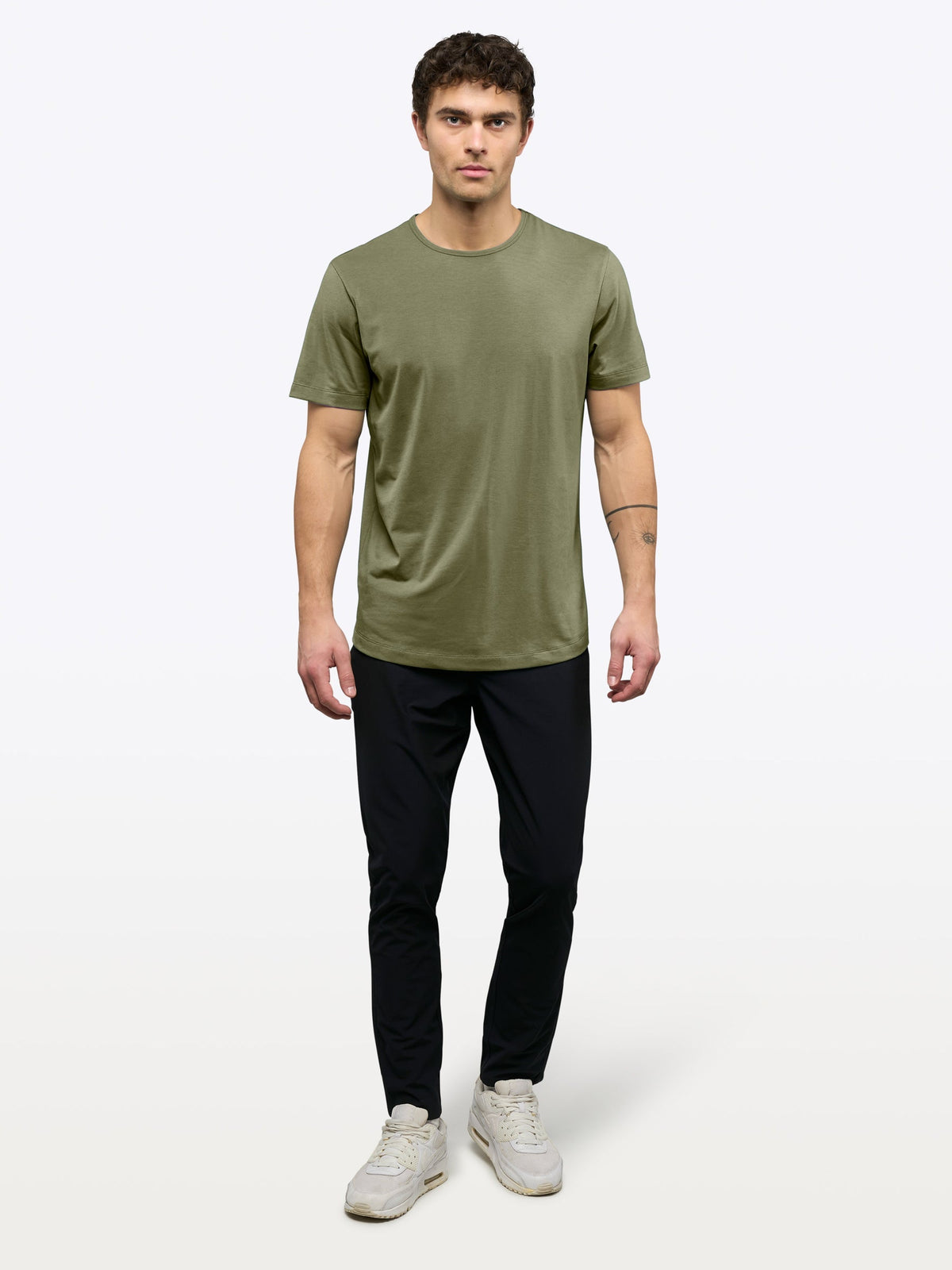 AO Curve-Hem Tee | Capers Signature-Fit PYCA Pro®