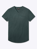 AO V-Neck Curve-Hem Tee | Bonsai Signature-fit PYCA Pro®