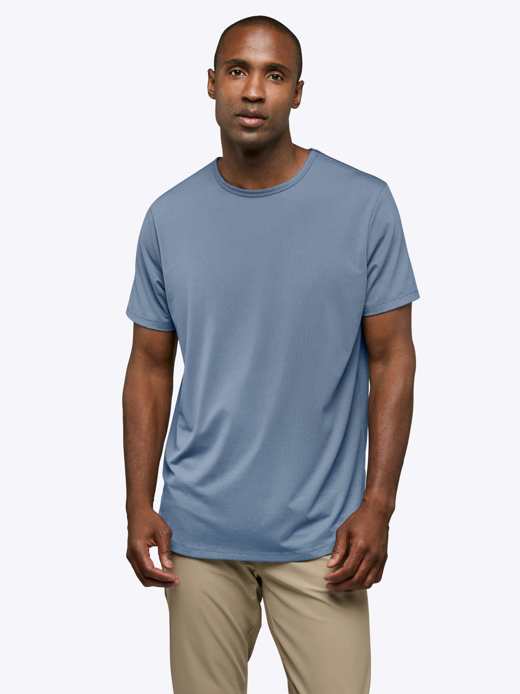 AO Elongated Tee | Cadet Blue Signature-Fit PYCA Pro®