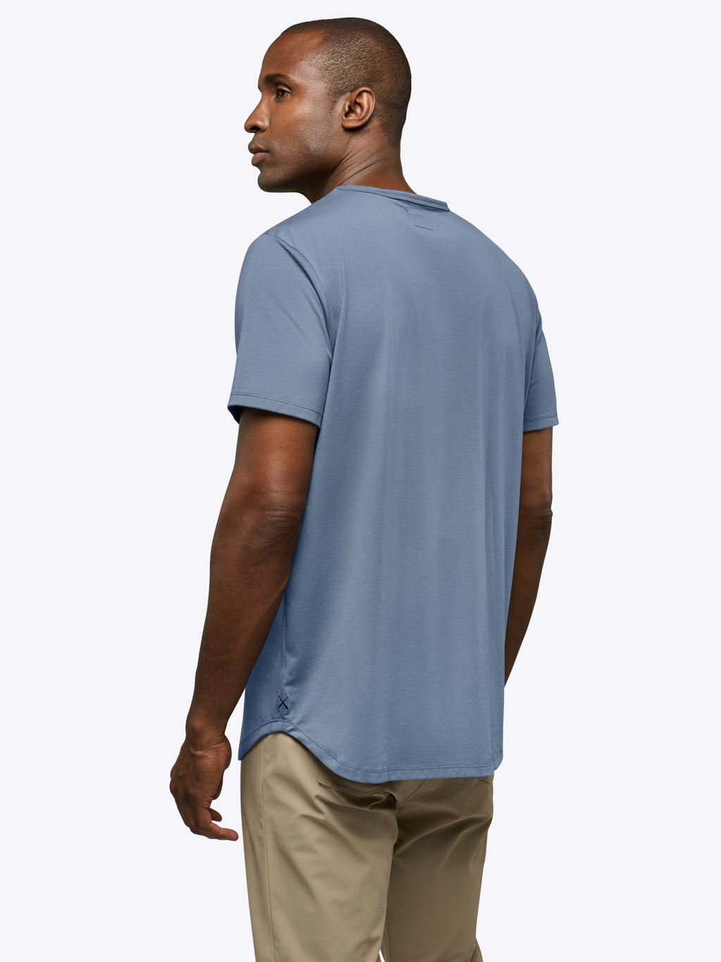 AO Elongated Tee | Cadet Blue Signature-Fit PYCA Pro®