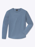 AO Long Sleeve Curve-Hem Tee | Cadet Blue Signature-Fit PYCA Pro®